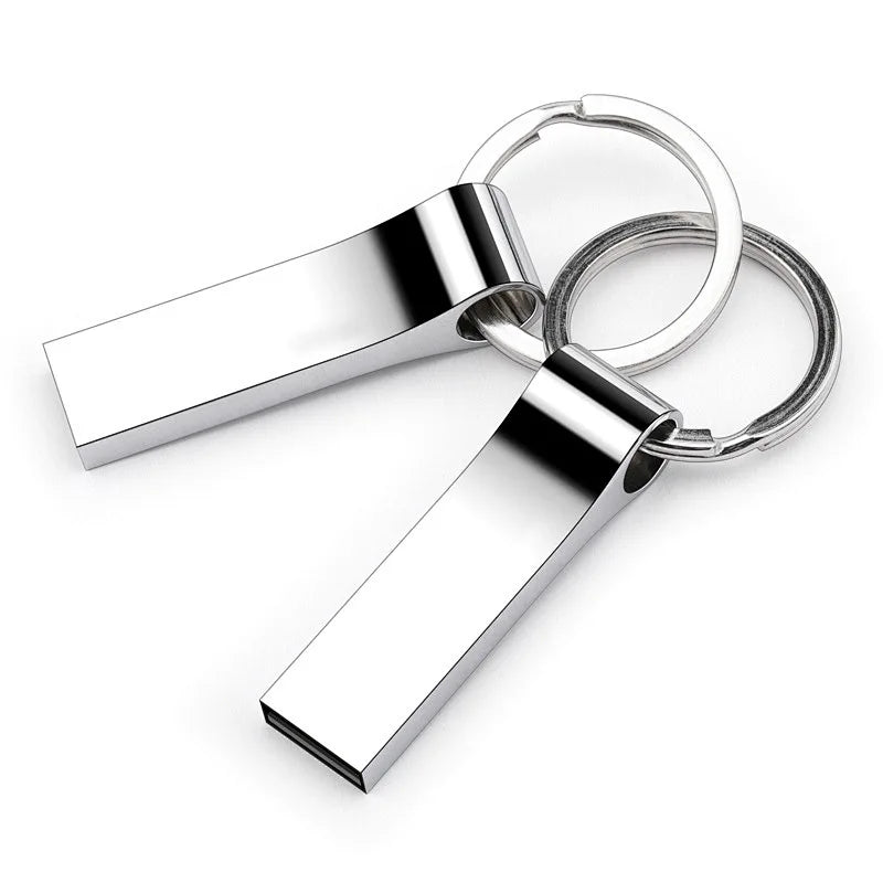100-Pack Custom Logo USB Flash Drives 8GB–128GB Metal Bulk USB Flash Drive PRIMED