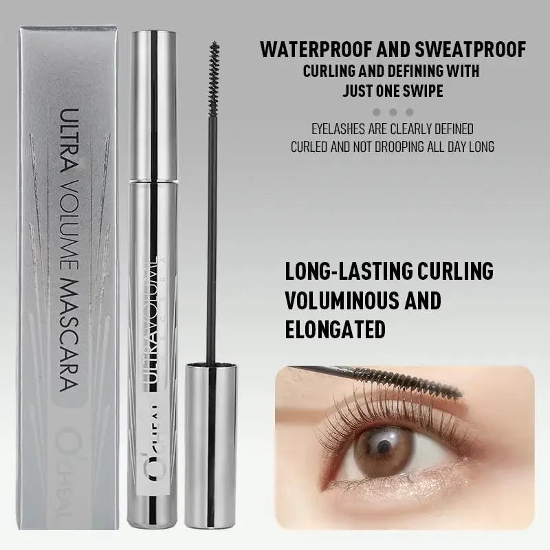 OCHEAL Waterproof Mascara 2mm Micro Brush – Volumizing & Curling Mascara PRIMED
