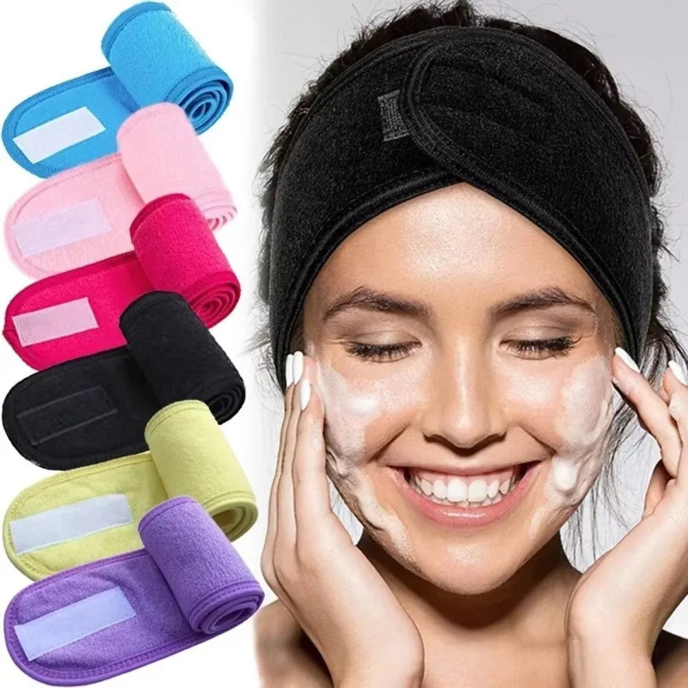 Soft Adjustable Women's Headband – Makeup, SPA & Yoga