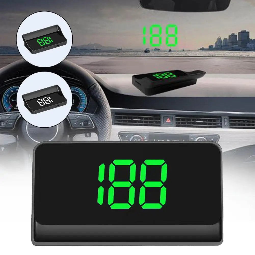 V9 GPS Car Head-Up Display | Digital HUD Speedometer KMH