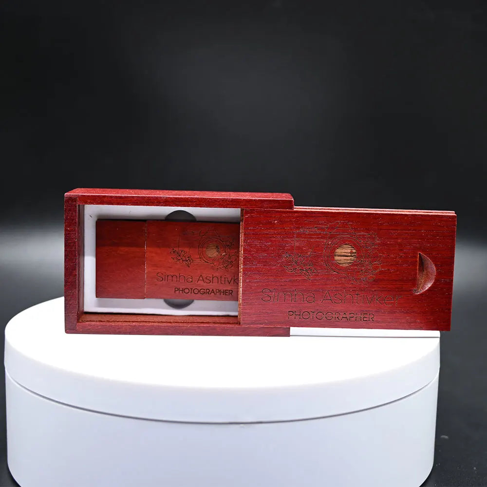 30-Pack Custom Logo Wooden USB Flash Drives 32/64/128GB USB Flash Drive PRIMED
