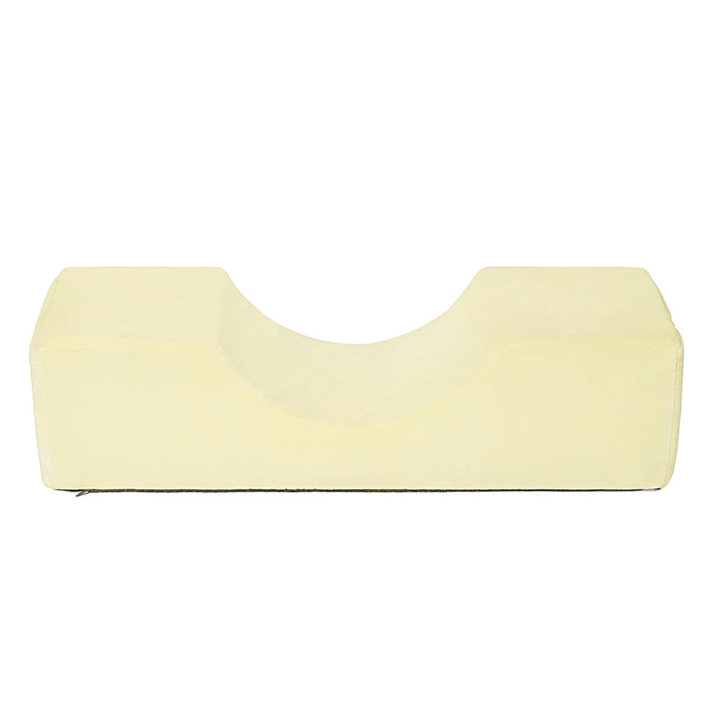 Professional Memory Foam Lash Extension & Lifting Pillow Lash Extension Pillow PRIMED light yellow