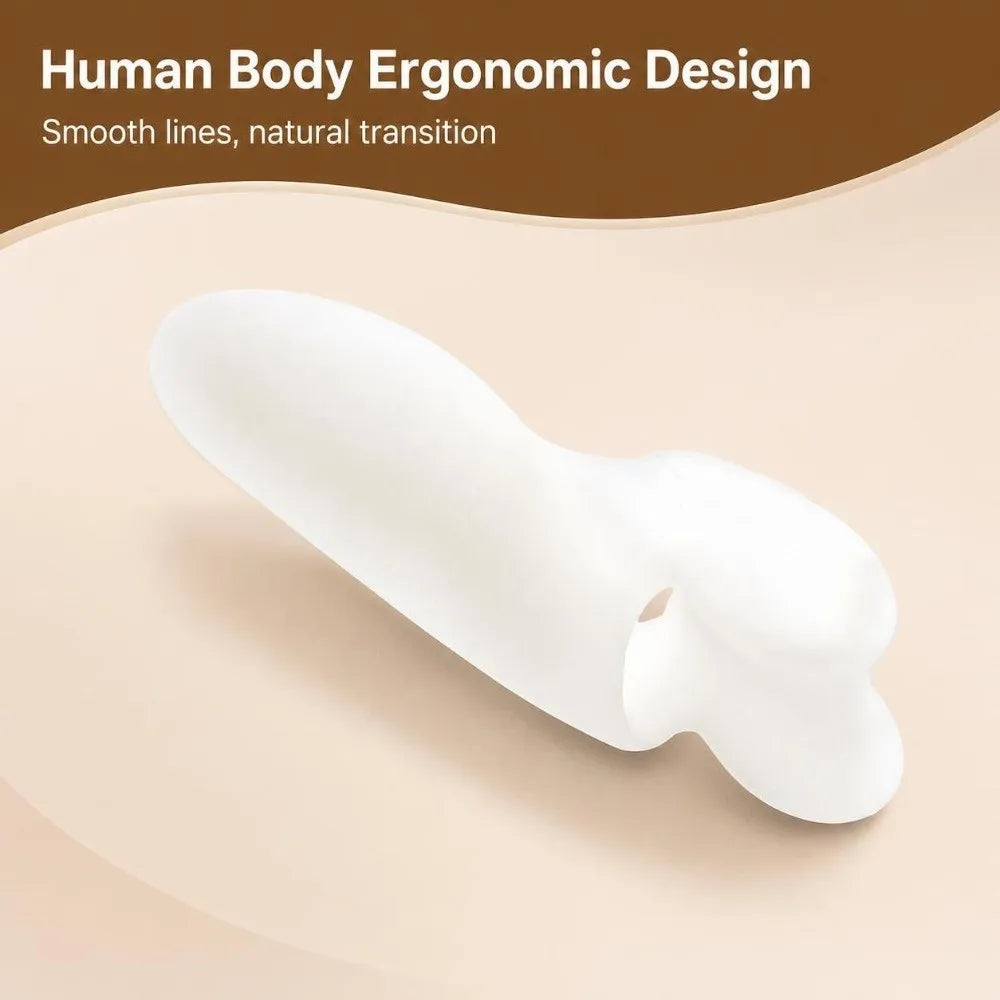 Silicone Big Toe Separator – Breathable Elastic Toe Spacer Pair Toe Separator PRIMED