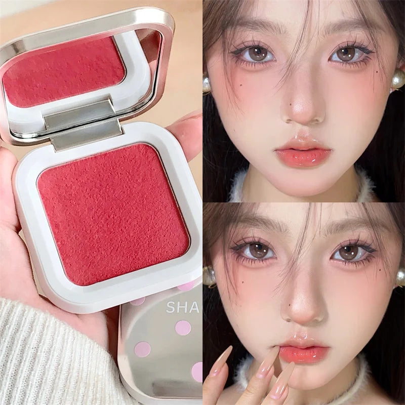 SHAQINUO Matte Blush Powder – Natural Cheek Tint 4 Shades