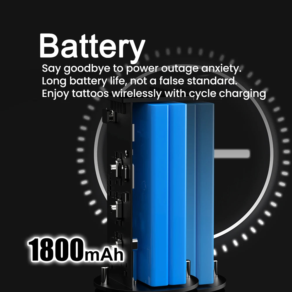 TUMAlab Nicety Rotary Tattoo Pen | 4mm Stroke Brushless Motor
