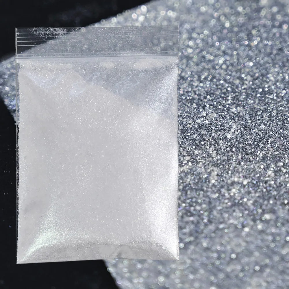 MAFANAILS 20g Diamond Pigment Nail Glitter Powder – 6 Colors