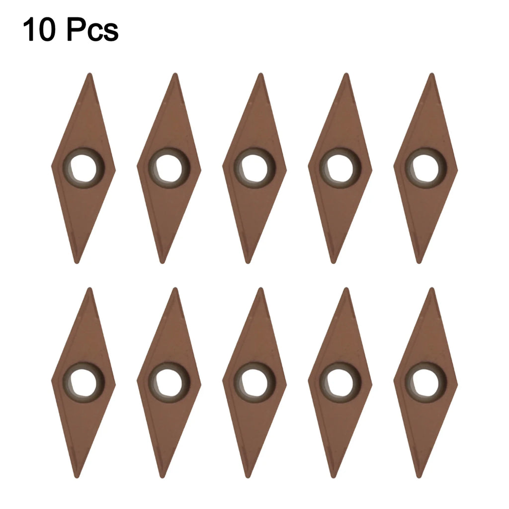 VCMT160404 Carbide Turning Inserts 10pcs – Indexable Lathe Carbide Turning Inserts PRIMED