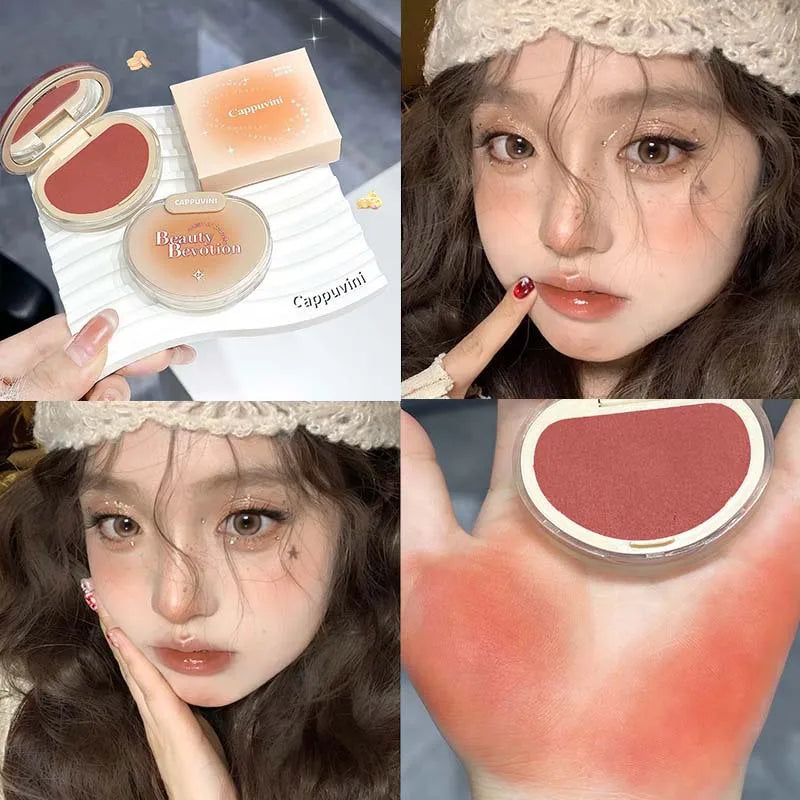 Soft Mist Blush Palette – Matte Cheek Tint & Contour