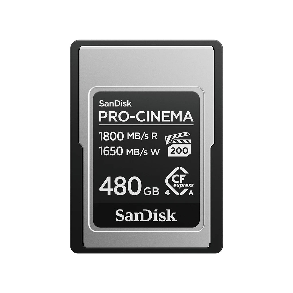 SanDisk PRO-Cinema CFexpress Type A 480GB/960GB – 8K Card CFexpress Memory Card PRIMED 480GB