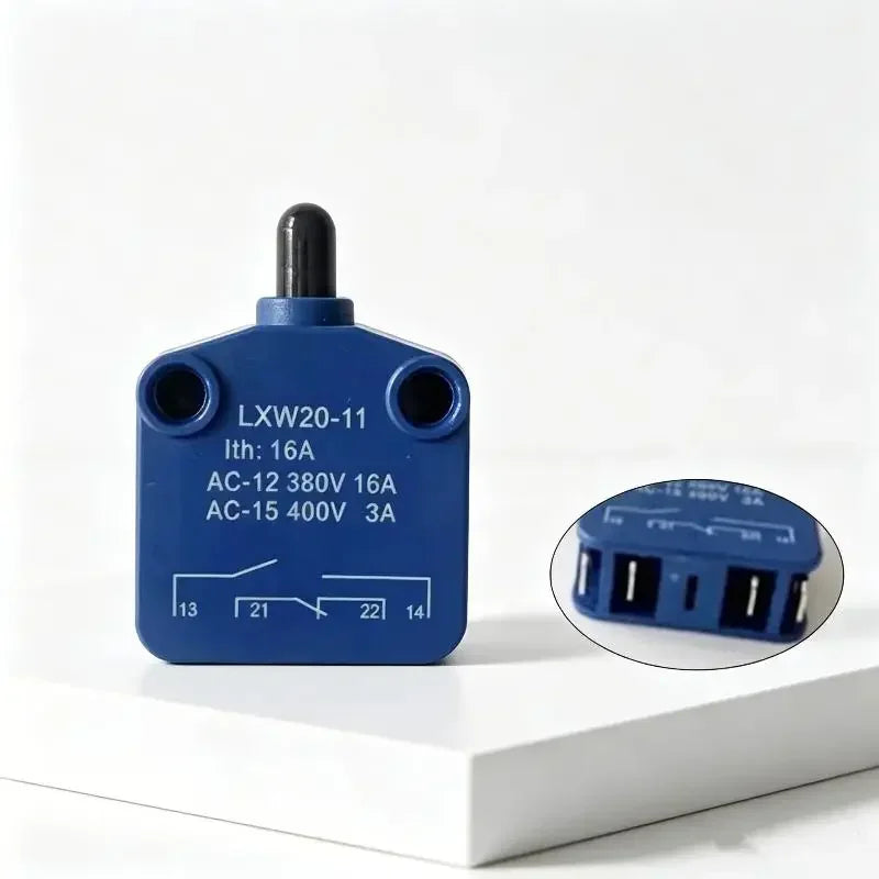 LXW20-11/M Micro Limit Switch 16A 1NO 1NC Silver Contact Micro Limit Switch PRIMED