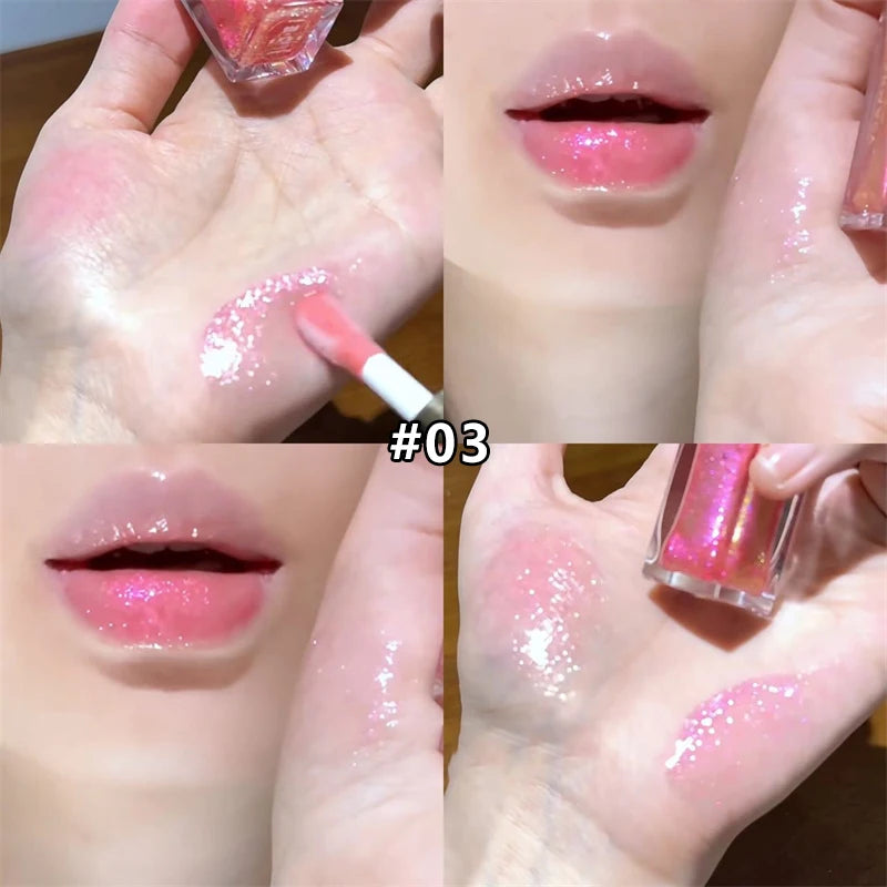 Star Shine Glitter Lip Gloss – Mirror Shimmer & Moisturizing