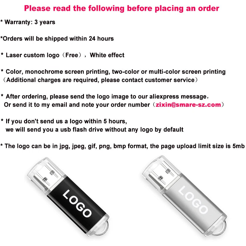50-Pack USB 2.0 Flash Drives | Custom Logo | 128MB–128GB USB Flash Drive PRIMED