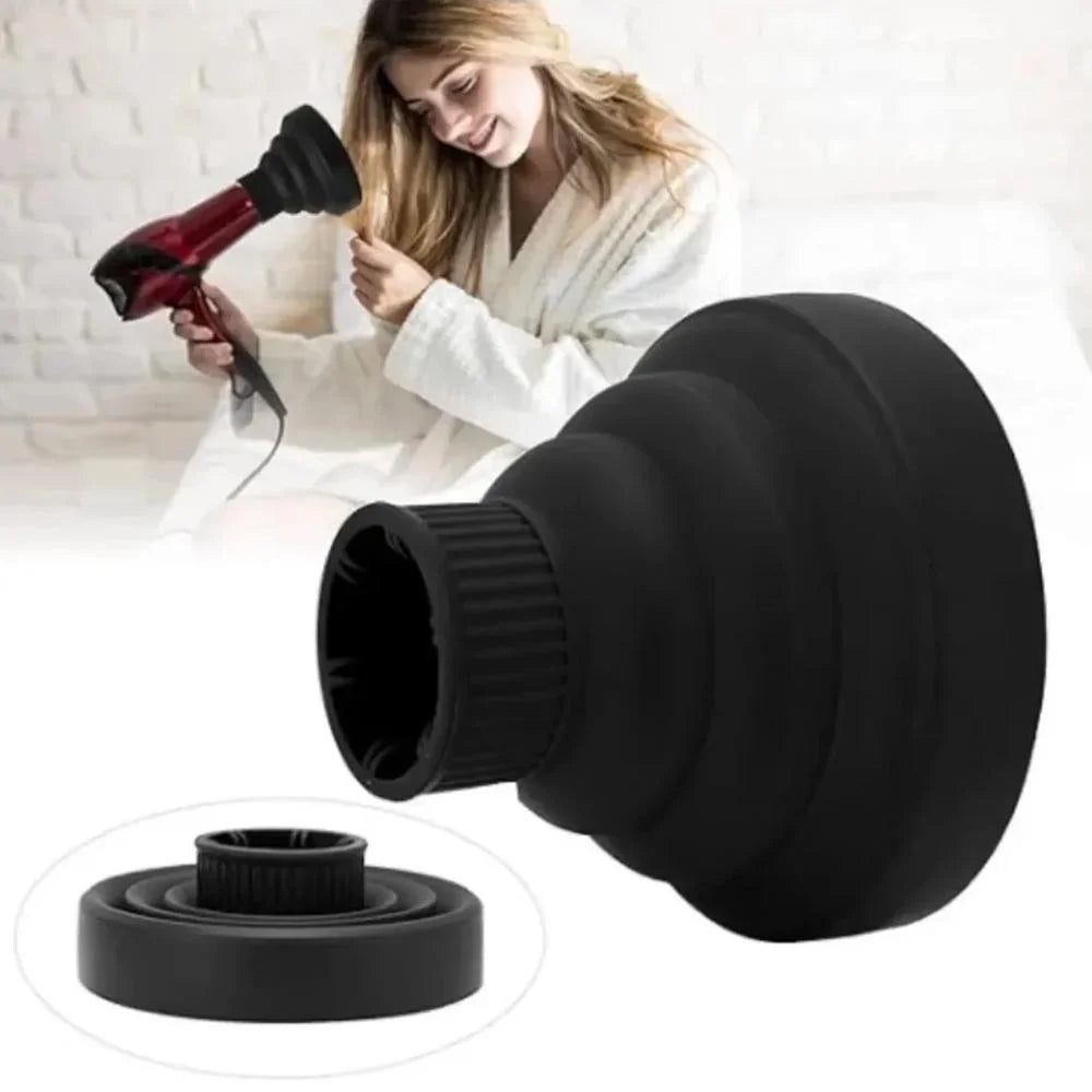 Silicone Hair Dryer Diffuser – Foldable Universal Curl Styler