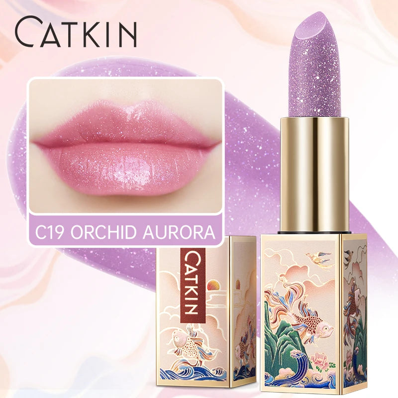 Catkin Sparkling pH Color-Changing Lip Balm | Moisturizing Glow Color-Changing Lip Balm PRIMED C19 ORCHID AURORA
