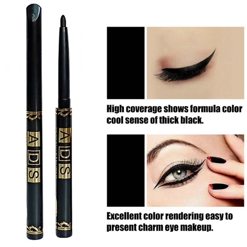 Waterproof Twist Eyeliner Pencil – Black & Brown | 1/5/12 Pack