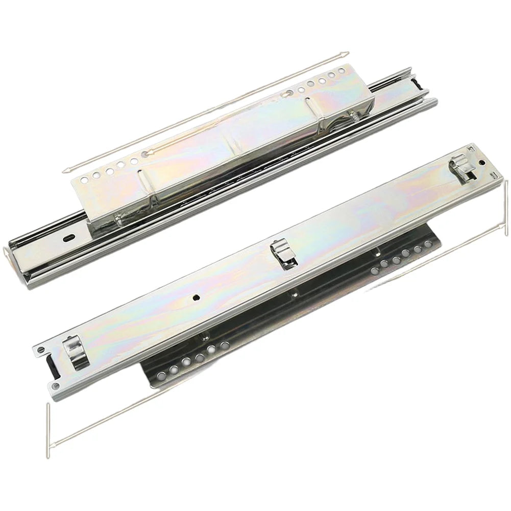 Heavy-Duty Cabinet Drawer Slide Rail | 45kg Full Extension Cabinet Drawer Slide PRIMED