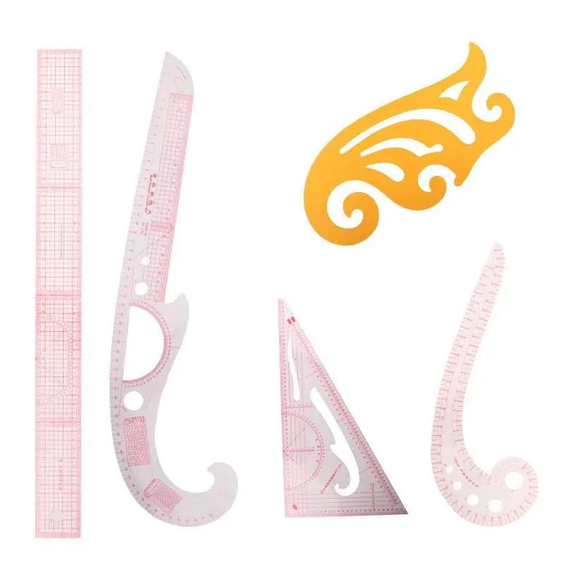 Tailor Measuring Ruler Kit 4–9 Pcs | Sewing Quilting Tools