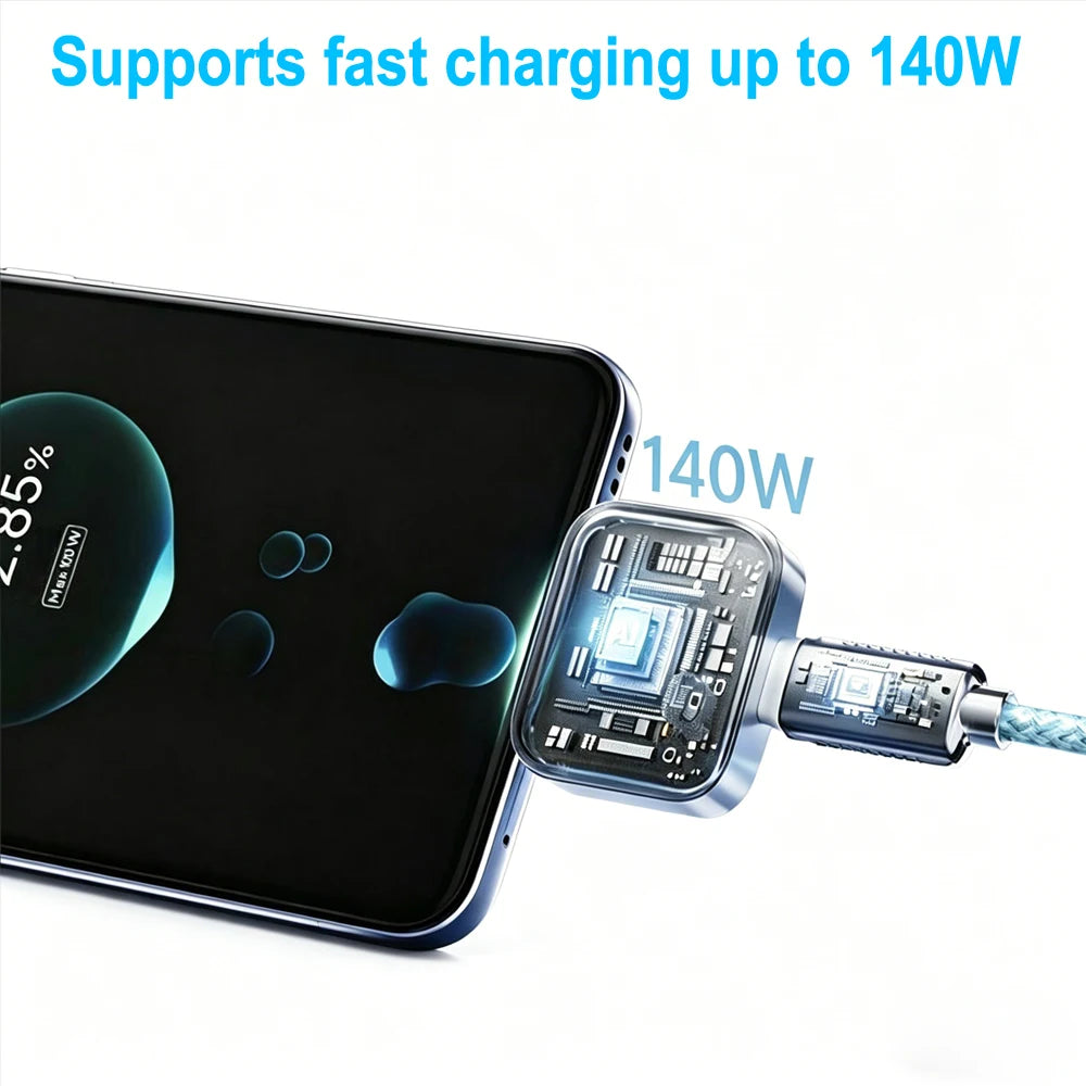 Type-C Auto Cut-Off Charging Adapter | Full Charge Disconnect