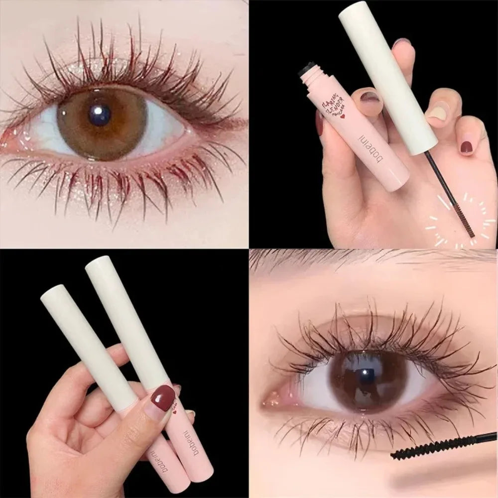 Ultra-Fine Brush Mascara | Lengthening, Curling & Waterproof Mascara PRIMED