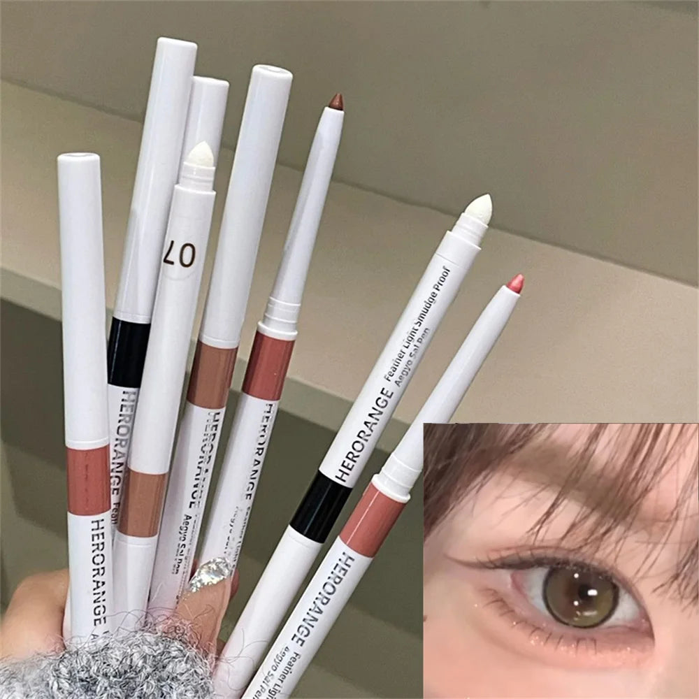 2-in-1 Gel Eyeliner & Highlighter Pen – Waterproof Dual-Tip