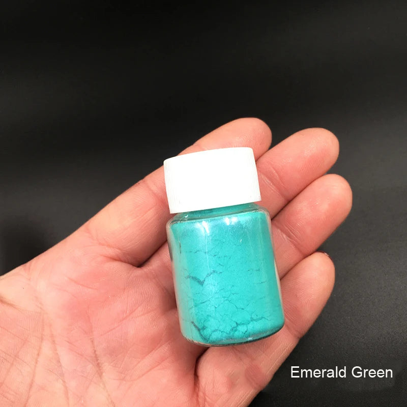 Holographic Nail Glitter Powder – Chrome Mirror Pigment Dust