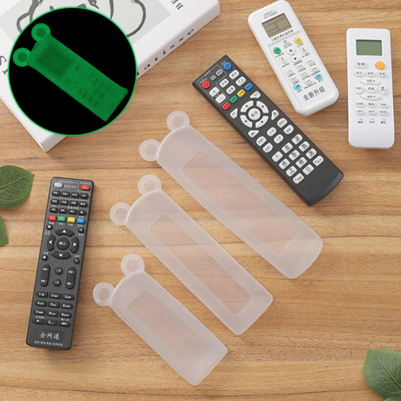 Silicone Remote Control Cover Bear Ear Glow-in-Dark S/M/L
