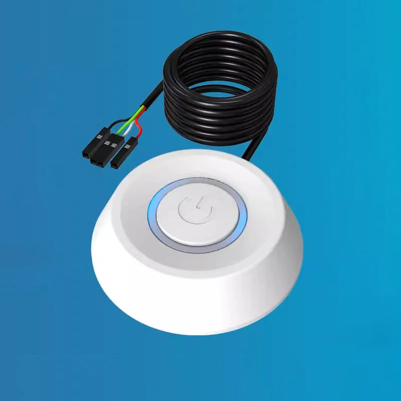 1.8m External PC Power Button Extension Cable | Desktop Switch