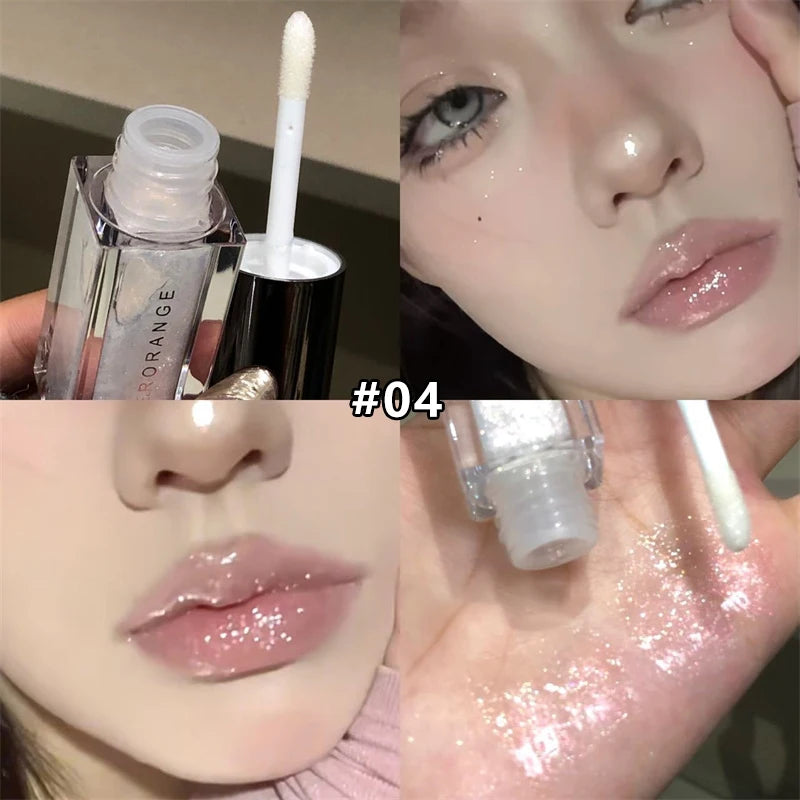 Star Shine Glitter Lip Gloss – Mirror Shimmer & Moisturizing