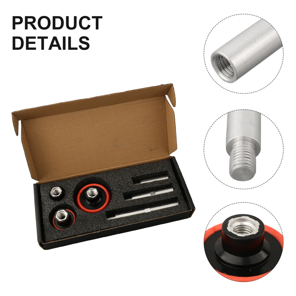 M14 Extension Rods & Polishing Pads Set – Deep Stone Grinding Grinding & Polishing Kit PRIMED China Mainland