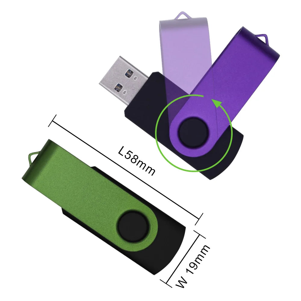 USB 3.0 Flash Drive 8GB–128GB Metal Pen Drive | Photo Gift USB Flash Drive PRIMED