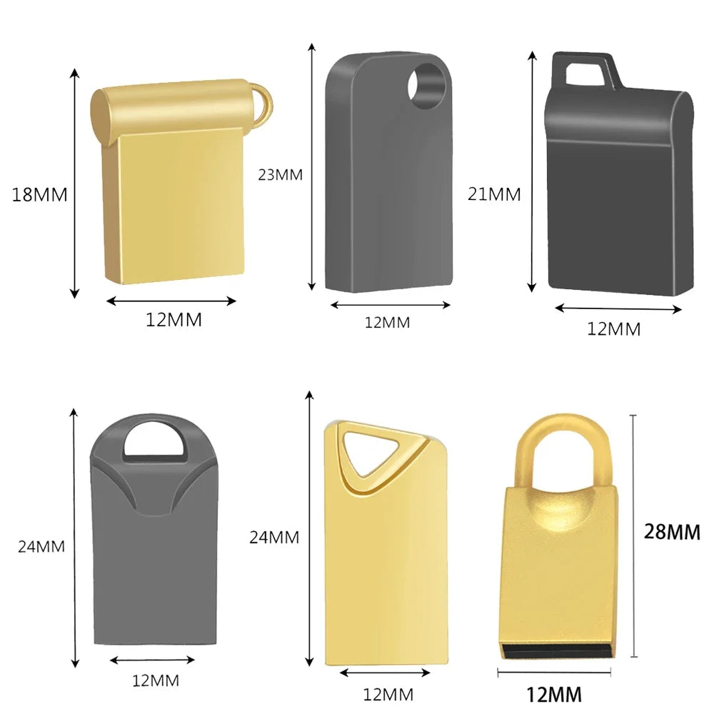 100-Pack USB 2.0 Flash Drives 1GB–64GB | Free Custom Logo USB Flash Drive PRIMED