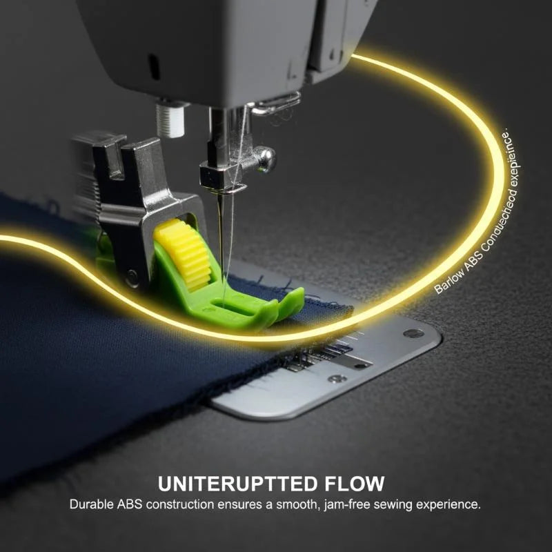 Universal Roller Wheel Presser Foot – Leather & Fabric Sewing