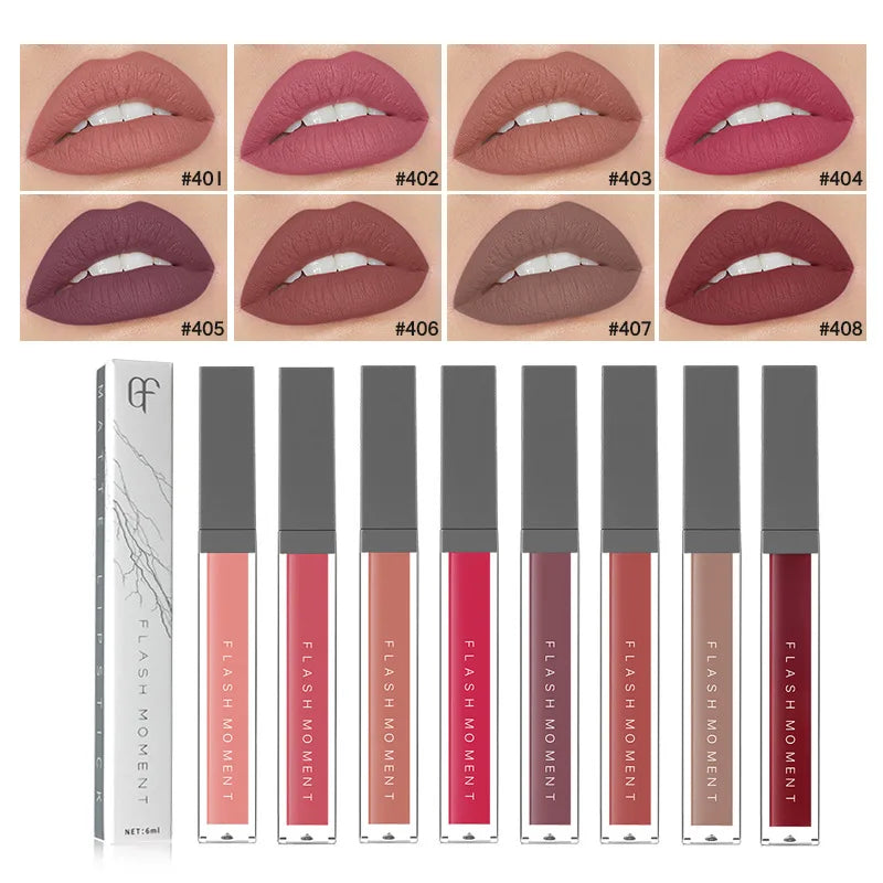Pudaier 16 Colors Matte Liquid Lipstick – Waterproof Lip Gloss
