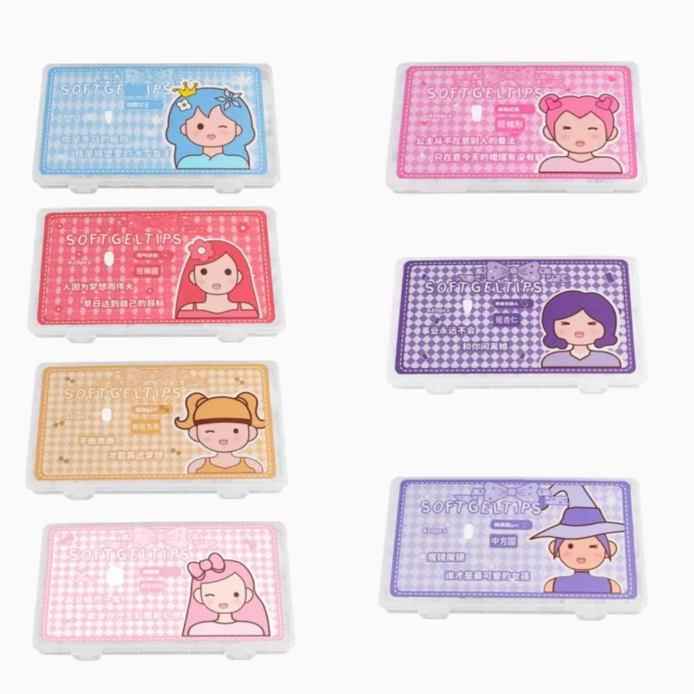 Ultra Short Matte Almond Press-On Nail Tips | 24/30 Pcs Set