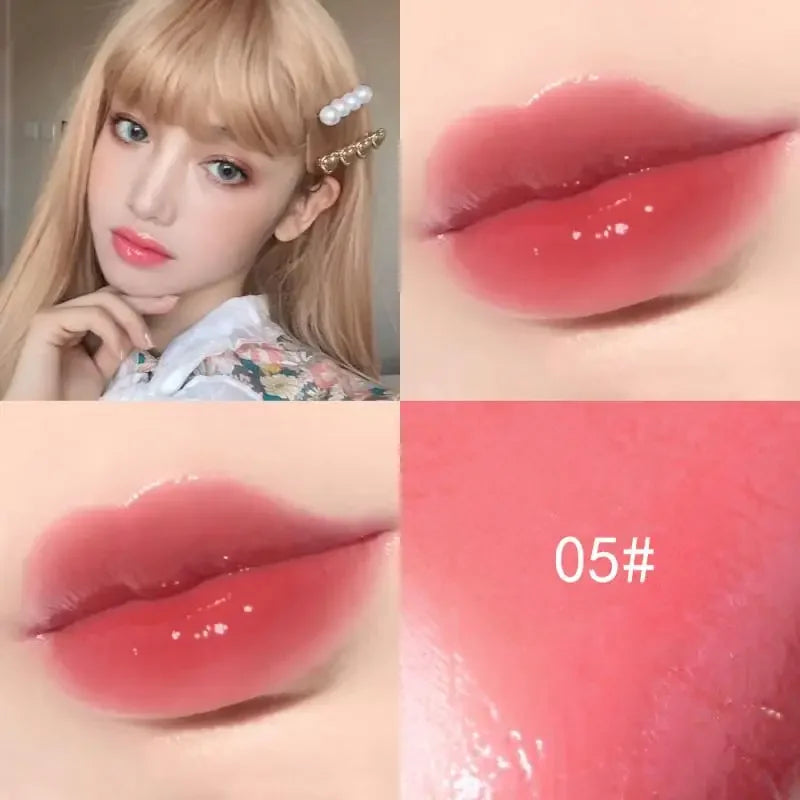 TEAYASON Mirror Jelly Lip Gloss – 10 Shades Pearl Lipstick