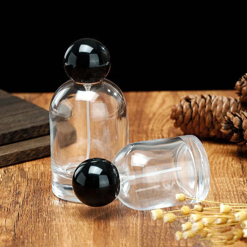 100ml Glass Perfume Spray Bottle – Refillable & Transparent