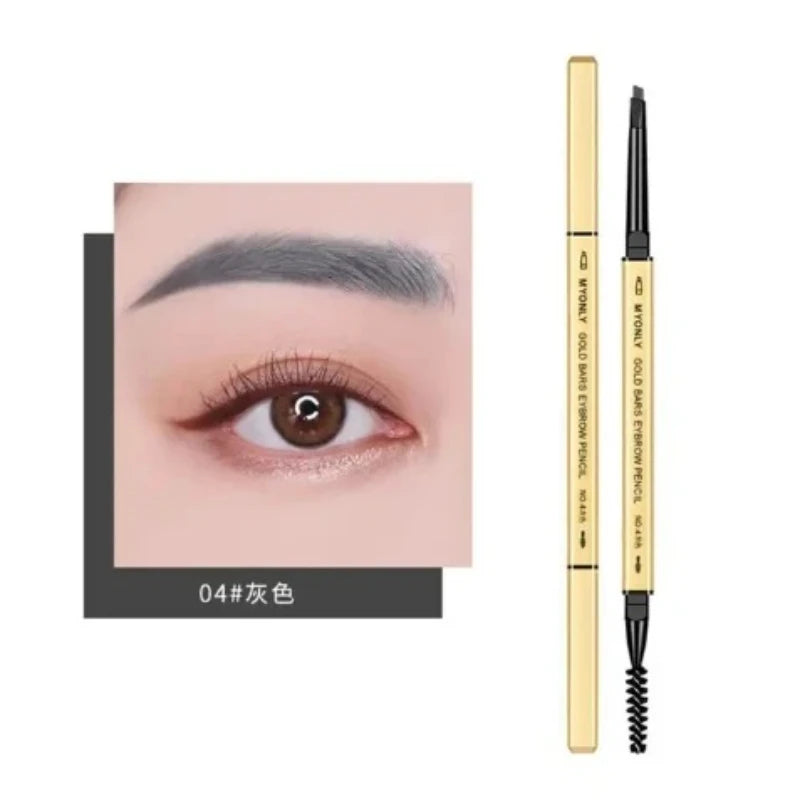 Blana Waterproof Eyebrow Pencil with Brush – 24Hr Wear Eyebrow Pencil PRIMED