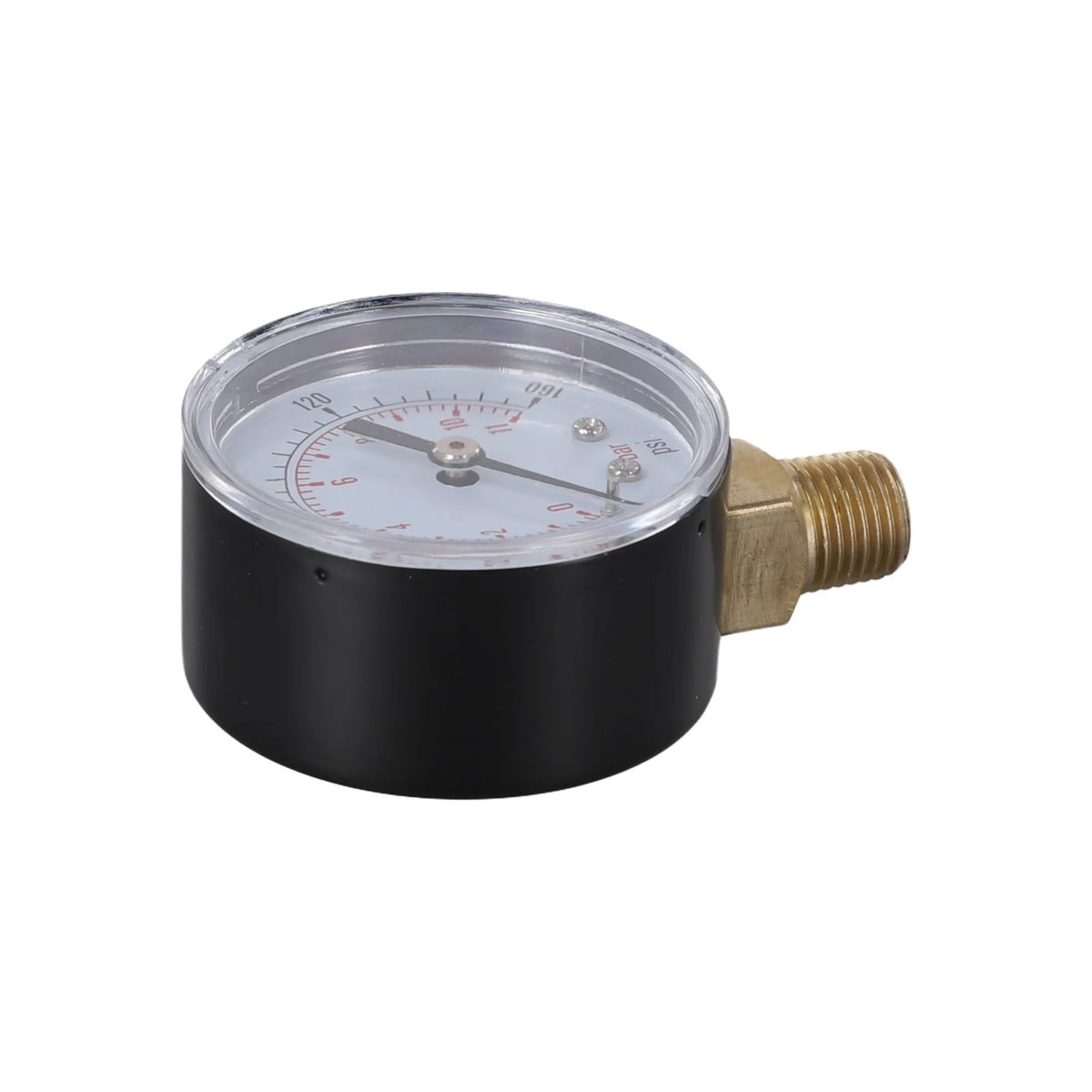 TS-Y504 Analog Pressure Gauge 0–60 PSI 1/4" BSPT Radial Mount