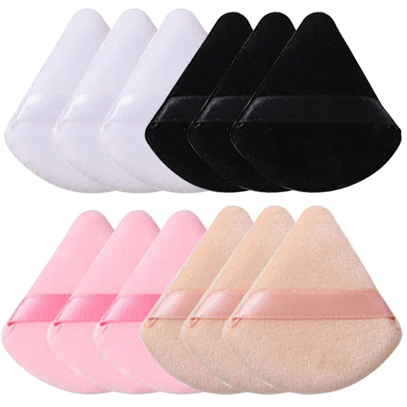 Triangle Makeup Sponge Puff – Crystal Velvet Foundation Blender