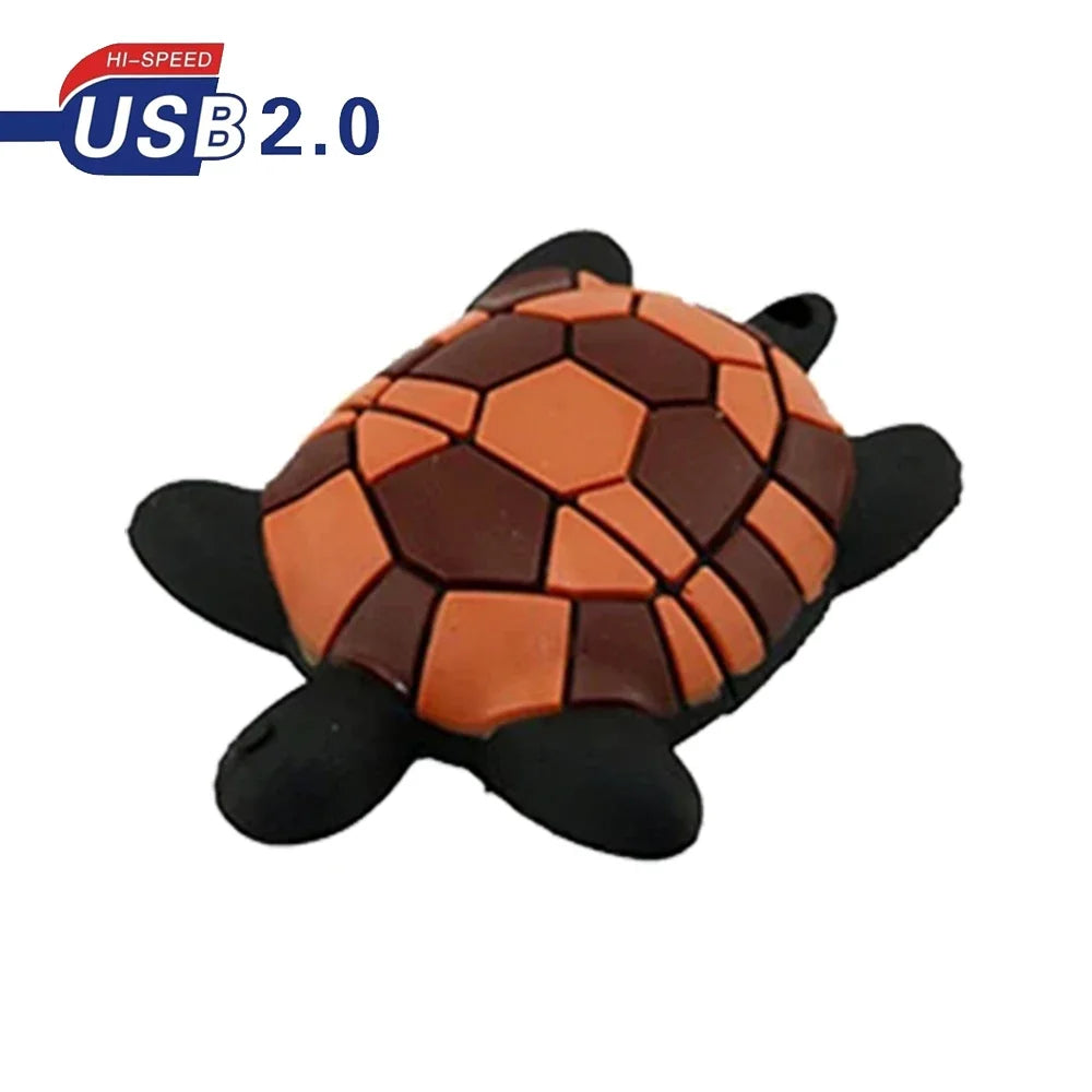 Cute Animal USB Flash Drive Turtle Fish Dolphin 4GB–128GB Novelty USB Flash Drive PRIMED 8 GB Style13