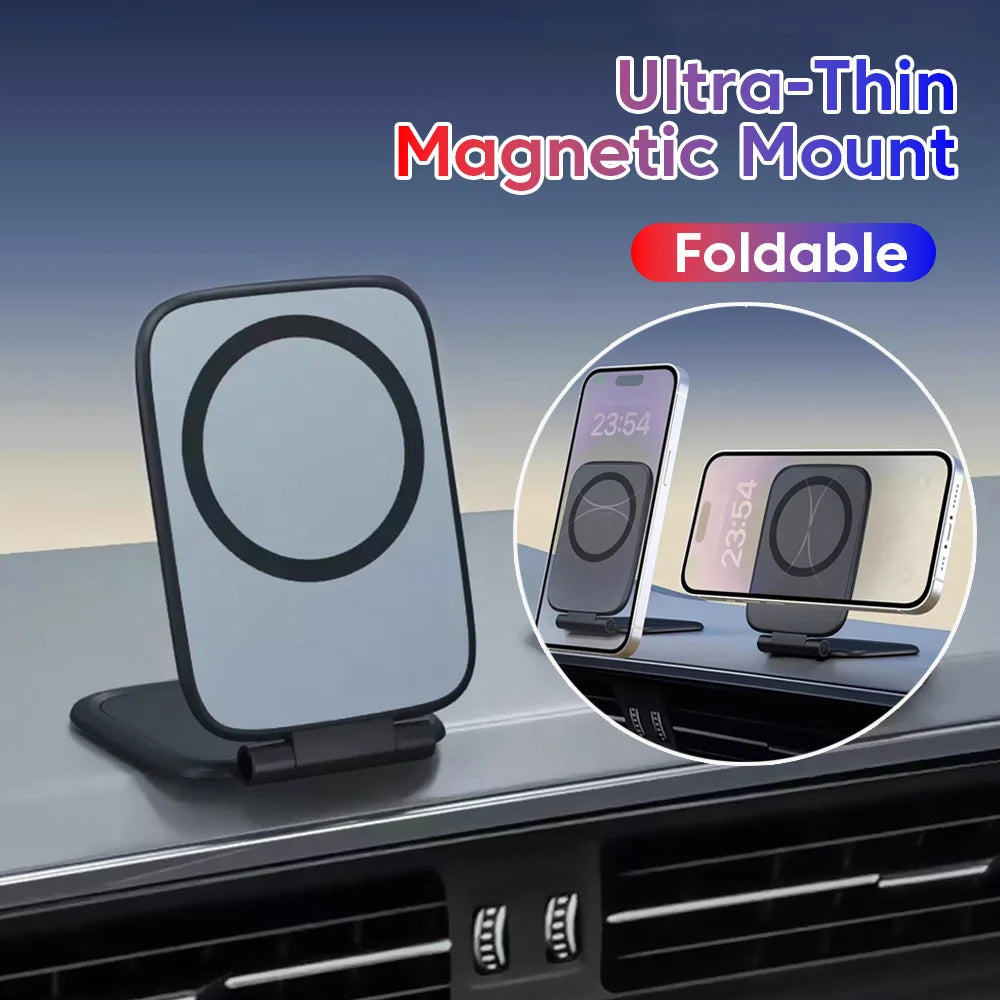 Ultra-Thin Foldable Magnetic Car Phone Mount – Universal Magnetic Phone Mount PRIMED