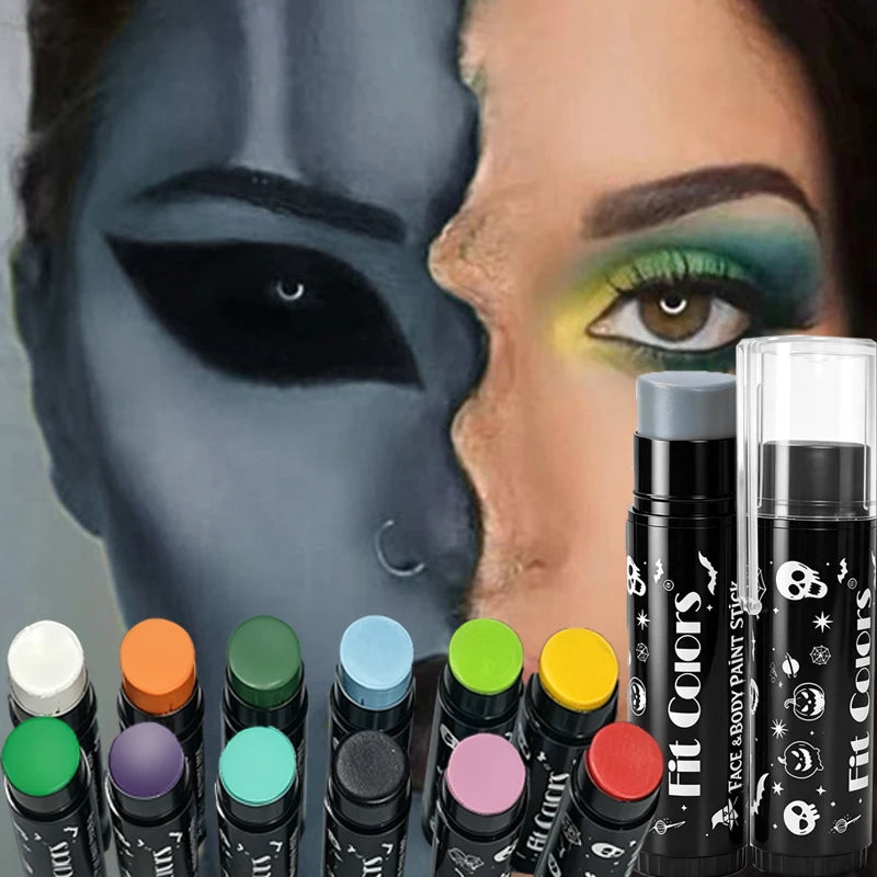 Dark Purple Face & Body Paint Stick – Waterproof Cosplay Makeup