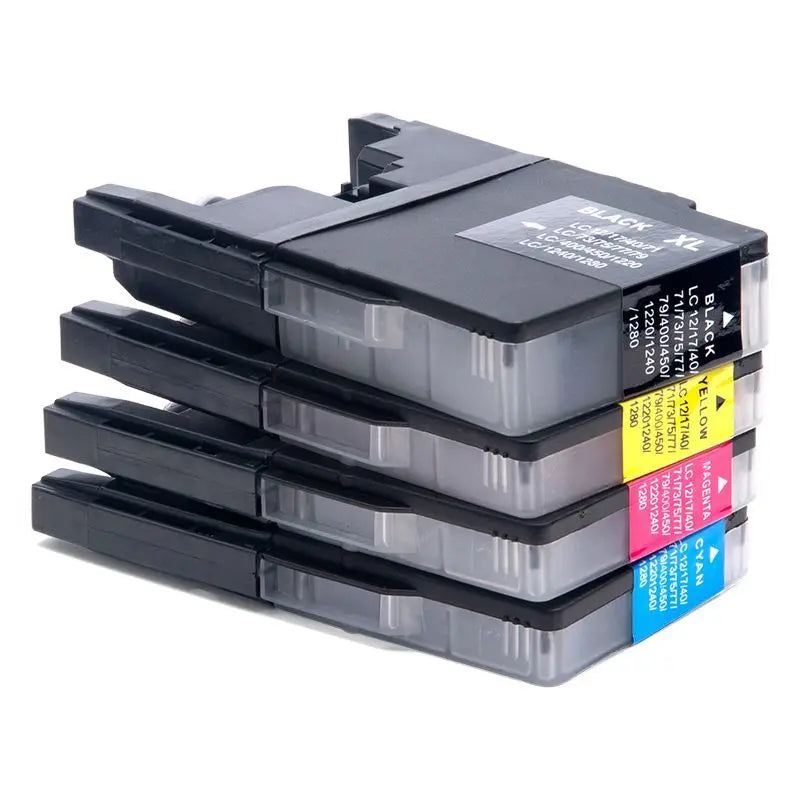 LC1240 Compatible Ink Cartridges for Brother MFC DCP Printers Ink Cartridge PRIMED