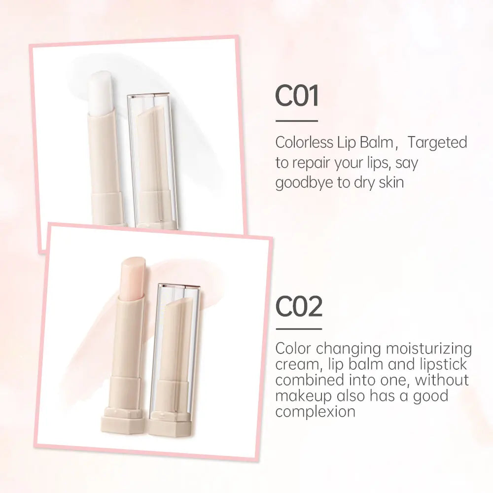 CATKIN Tinted Lip Balm – Moisturizing Color-Glow Lip Care Tinted Lip Balm PRIMED