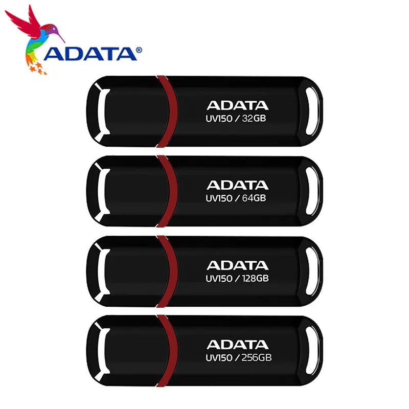 ADATA UV150 USB 3.2 Flash Drive 32GB/64GB – Red USB Flash Drive PRIMED