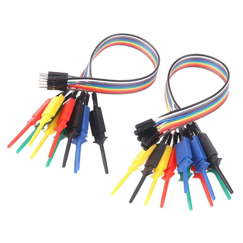 Test Hook Clip Probe Kit – Logic Analyzer Cable Gripper 20cm