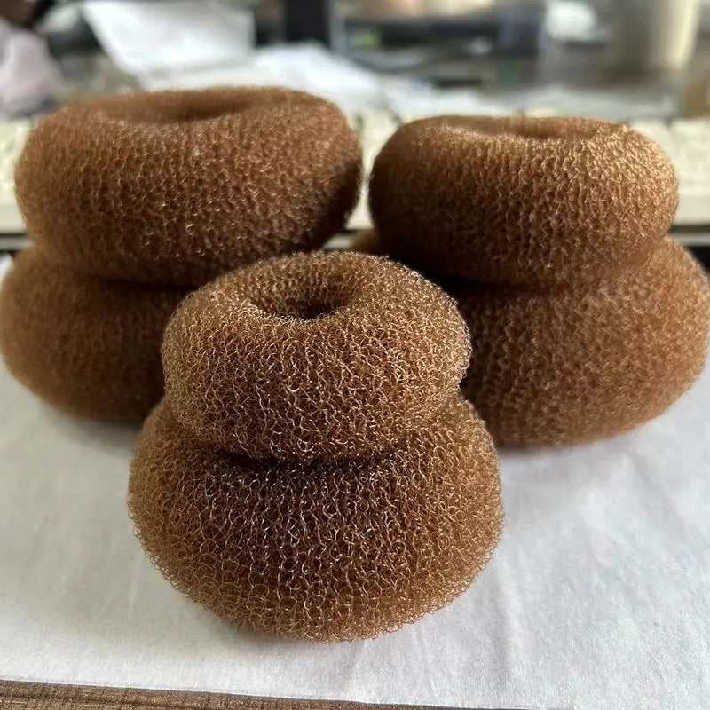 Hair Bun Donut Foam Sponge Ring Styling Tool – Women & Girls Hair Bun Styling Tool PRIMED