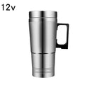 Electric Car Kettle 12V/24V Stainless Steel Travel Mug 300ml Car Travel Kettle PRIMED 12V