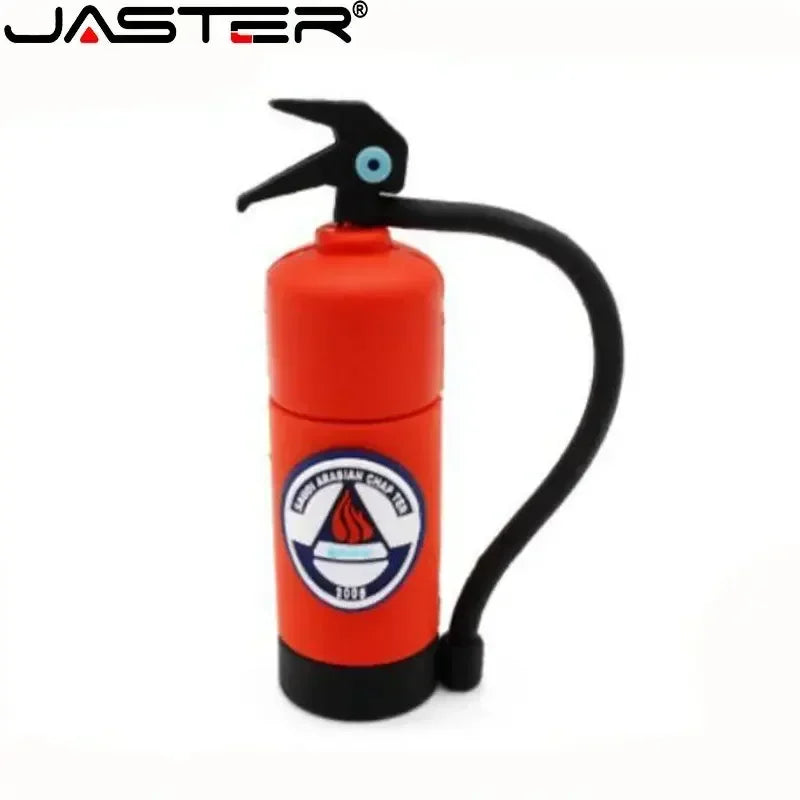 Fire Safety Cartoon USB Flash Drive 32GB 64GB | Novelty Memory Stick Novelty USB Flash Drive PRIMED