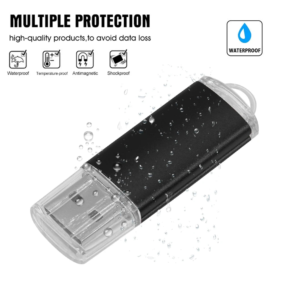 Metal USB Flash Drive 2.0 Memory Stick 4GB to 128GB USB Flash Drive PRIMED